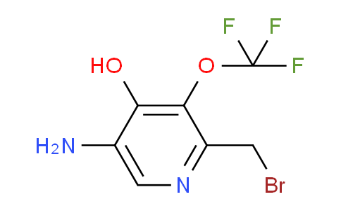 5-Amino-2-(bromomethyl)-4-hydroxy-3-(trifluoromethoxy)pyridine