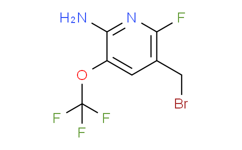 AM54773 | 1804574-79-5 | 2-Amino-5-(bromomethyl)-6-fluoro-3-(trifluoromethoxy)pyridine