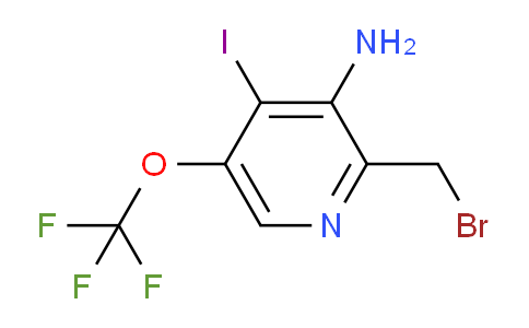 3-Amino-2-(bromomethyl)-4-iodo-5-(trifluoromethoxy)pyridine