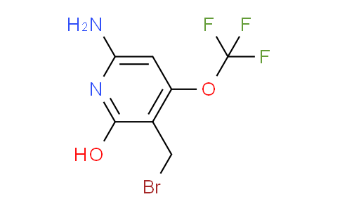 6-Amino-3-(bromomethyl)-2-hydroxy-4-(trifluoromethoxy)pyridine
