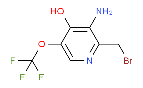 3-Amino-2-(bromomethyl)-4-hydroxy-5-(trifluoromethoxy)pyridine
