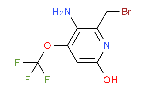 3-Amino-2-(bromomethyl)-6-hydroxy-4-(trifluoromethoxy)pyridine
