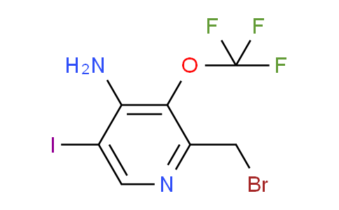 4-Amino-2-(bromomethyl)-5-iodo-3-(trifluoromethoxy)pyridine