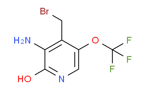 3-Amino-4-(bromomethyl)-2-hydroxy-5-(trifluoromethoxy)pyridine