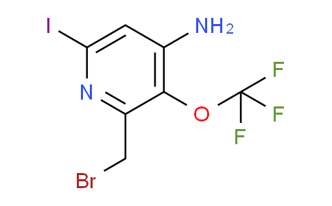 4-Amino-2-(bromomethyl)-6-iodo-3-(trifluoromethoxy)pyridine