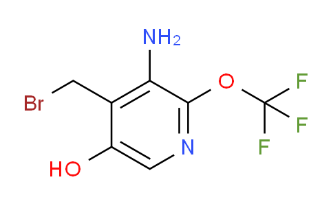 3-Amino-4-(bromomethyl)-5-hydroxy-2-(trifluoromethoxy)pyridine