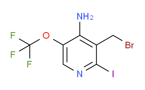 4-Amino-3-(bromomethyl)-2-iodo-5-(trifluoromethoxy)pyridine
