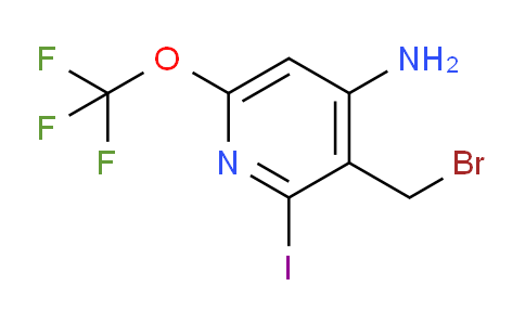 4-Amino-3-(bromomethyl)-2-iodo-6-(trifluoromethoxy)pyridine