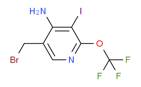 4-Amino-5-(bromomethyl)-3-iodo-2-(trifluoromethoxy)pyridine