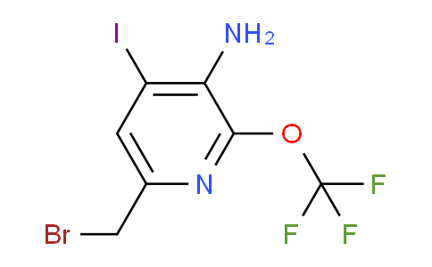 3-Amino-6-(bromomethyl)-4-iodo-2-(trifluoromethoxy)pyridine