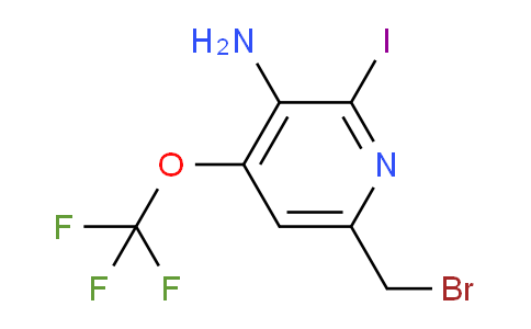 AM54841 | 1805956-35-7 | 3-Amino-6-(bromomethyl)-2-iodo-4-(trifluoromethoxy)pyridine