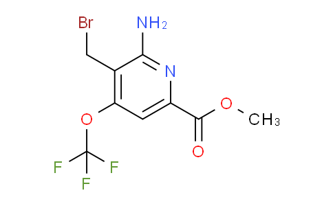 AM54855 | 1804538-79-1 | Methyl 2-amino-3-(bromomethyl)-4-(trifluoromethoxy)pyridine-6-carboxylate