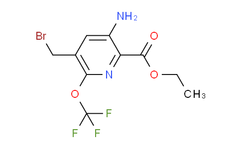 AM54858 | 1804480-51-0 | Ethyl 3-amino-5-(bromomethyl)-6-(trifluoromethoxy)pyridine-2-carboxylate