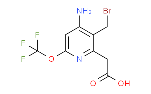 AM54859 | 1804533-37-6 | 4-Amino-3-(bromomethyl)-6-(trifluoromethoxy)pyridine-2-acetic acid