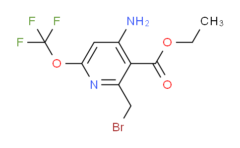 AM54862 | 1804018-49-2 | Ethyl 4-amino-2-(bromomethyl)-6-(trifluoromethoxy)pyridine-3-carboxylate