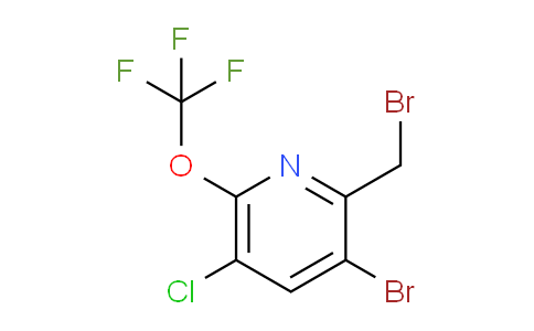 AM54876 | 1804589-32-9 | 3-Bromo-2-(bromomethyl)-5-chloro-6-(trifluoromethoxy)pyridine