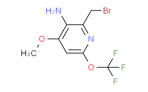 AM54891 | 1804391-28-3 | 3-Amino-2-(bromomethyl)-4-methoxy-6-(trifluoromethoxy)pyridine
