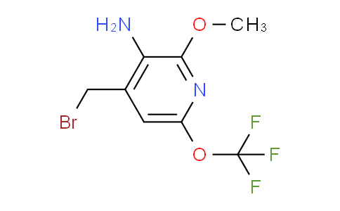 AM54894 | 1804589-61-4 | 3-Amino-4-(bromomethyl)-2-methoxy-6-(trifluoromethoxy)pyridine