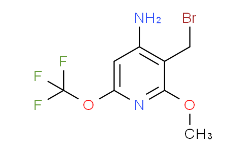 AM54906 | 1804385-90-7 | 4-Amino-3-(bromomethyl)-2-methoxy-6-(trifluoromethoxy)pyridine