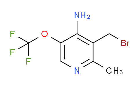 4-Amino-3-(bromomethyl)-2-methyl-5-(trifluoromethoxy)pyridine
