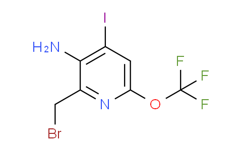 3-Amino-2-(bromomethyl)-4-iodo-6-(trifluoromethoxy)pyridine