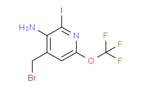 3-Amino-4-(bromomethyl)-2-iodo-6-(trifluoromethoxy)pyridine