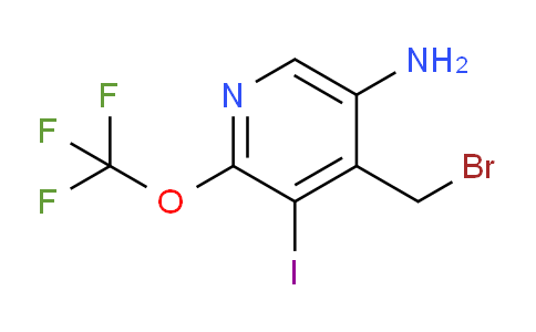5-Amino-4-(bromomethyl)-3-iodo-2-(trifluoromethoxy)pyridine