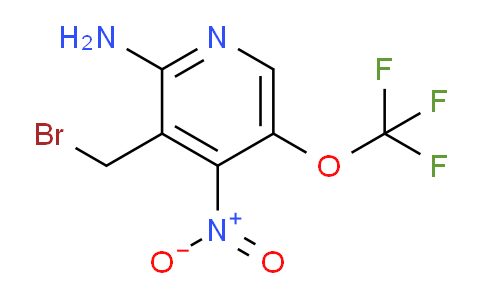 2-Amino-3-(bromomethyl)-4-nitro-5-(trifluoromethoxy)pyridine