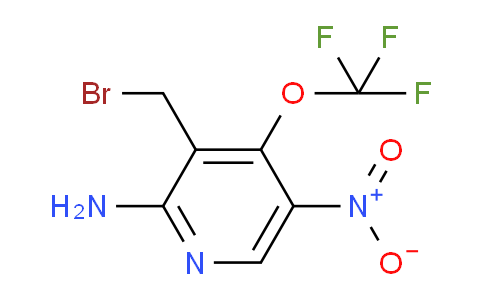2-Amino-3-(bromomethyl)-5-nitro-4-(trifluoromethoxy)pyridine