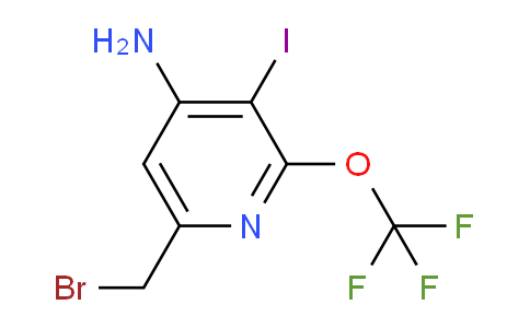 4-Amino-6-(bromomethyl)-3-iodo-2-(trifluoromethoxy)pyridine