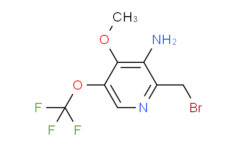 AM54951 | 1804524-72-8 | 3-Amino-2-(bromomethyl)-4-methoxy-5-(trifluoromethoxy)pyridine