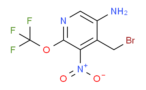 5-Amino-4-(bromomethyl)-3-nitro-2-(trifluoromethoxy)pyridine