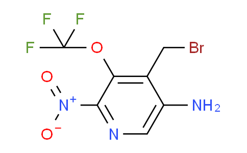 5-Amino-4-(bromomethyl)-2-nitro-3-(trifluoromethoxy)pyridine