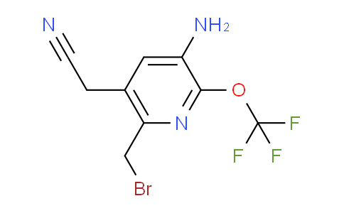 AM54960 | 1806232-67-6 | 3-Amino-6-(bromomethyl)-2-(trifluoromethoxy)pyridine-5-acetonitrile