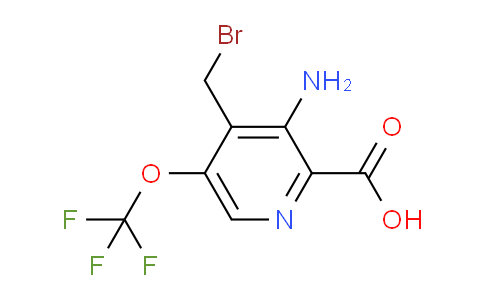 AM54965 | 1803657-44-4 | 3-Amino-4-(bromomethyl)-5-(trifluoromethoxy)pyridine-2-carboxylic acid