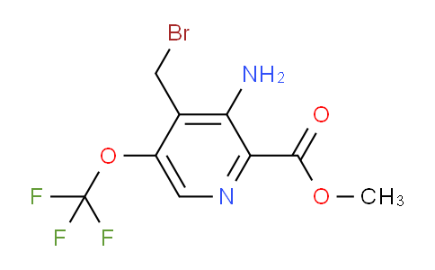 AM54967 | 1803630-56-9 | Methyl 3-amino-4-(bromomethyl)-5-(trifluoromethoxy)pyridine-2-carboxylate