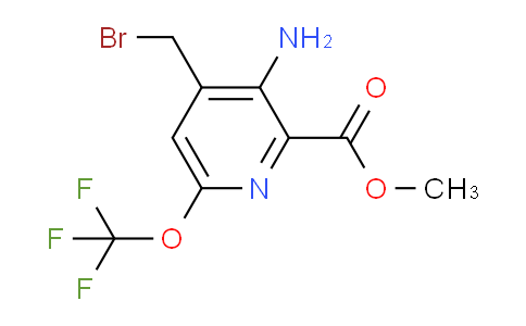 AM54968 | 1803657-77-3 | Methyl 3-amino-4-(bromomethyl)-6-(trifluoromethoxy)pyridine-2-carboxylate