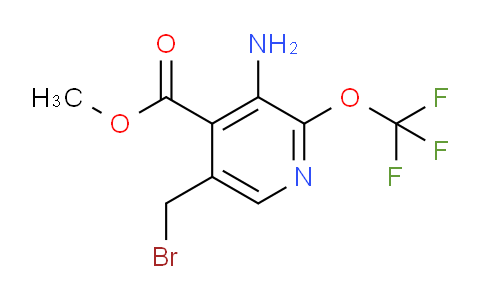AM54969 | 1803652-34-7 | Methyl 3-amino-5-(bromomethyl)-2-(trifluoromethoxy)pyridine-4-carboxylate