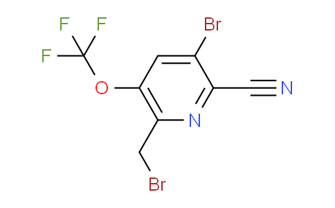 AM54981 | 1804595-13-8 | 3-Bromo-6-(bromomethyl)-2-cyano-5-(trifluoromethoxy)pyridine