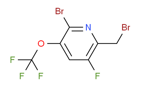 AM54990 | 1806220-01-8 | 2-Bromo-6-(bromomethyl)-5-fluoro-3-(trifluoromethoxy)pyridine