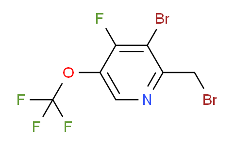 AM54993 | 1806024-26-9 | 3-Bromo-2-(bromomethyl)-4-fluoro-5-(trifluoromethoxy)pyridine