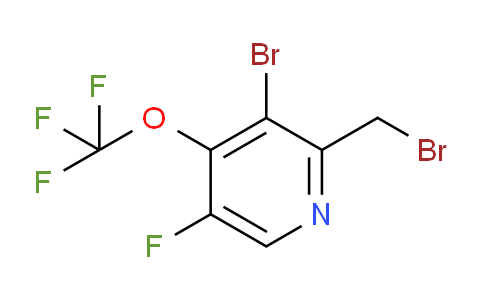 AM54994 | 1804647-70-8 | 3-Bromo-2-(bromomethyl)-5-fluoro-4-(trifluoromethoxy)pyridine