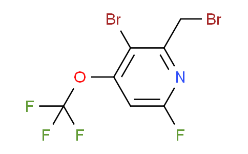 AM54995 | 1806024-30-5 | 3-Bromo-2-(bromomethyl)-6-fluoro-4-(trifluoromethoxy)pyridine