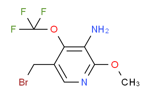 AM55000 | 1804383-38-7 | 3-Amino-5-(bromomethyl)-2-methoxy-4-(trifluoromethoxy)pyridine