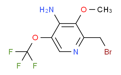 AM55002 | 1804589-70-5 | 4-Amino-2-(bromomethyl)-3-methoxy-5-(trifluoromethoxy)pyridine