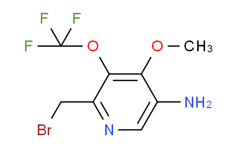 AM55008 | 1804027-26-6 | 5-Amino-2-(bromomethyl)-4-methoxy-3-(trifluoromethoxy)pyridine