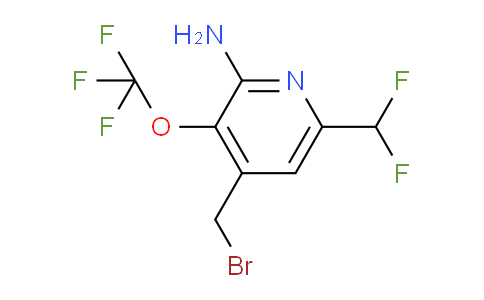 AM55032 | 1803989-25-4 | 2-Amino-4-(bromomethyl)-6-(difluoromethyl)-3-(trifluoromethoxy)pyridine