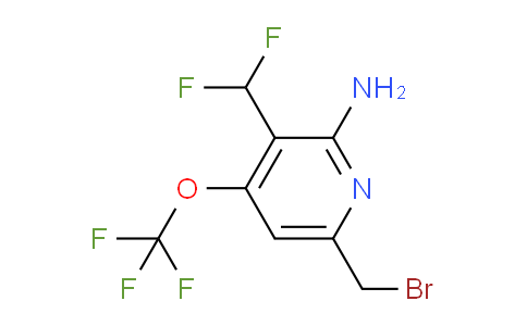 AM55038 | 1804022-68-1 | 2-Amino-6-(bromomethyl)-3-(difluoromethyl)-4-(trifluoromethoxy)pyridine