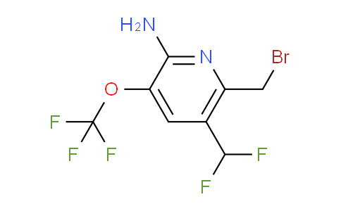 AM55042 | 1806231-29-7 | 2-Amino-6-(bromomethyl)-5-(difluoromethyl)-3-(trifluoromethoxy)pyridine