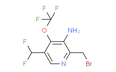 AM55046 | 1803447-43-9 | 3-Amino-2-(bromomethyl)-5-(difluoromethyl)-4-(trifluoromethoxy)pyridine
